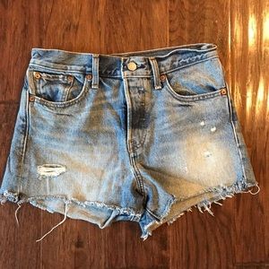 Levi’s High Waisted Shorts